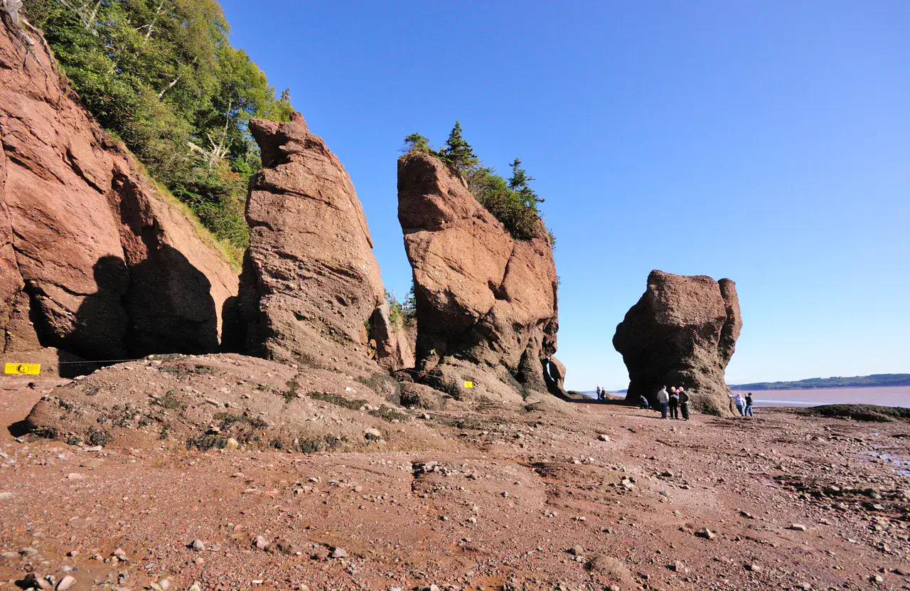 Hopewell Rocks - Hopewell Rocks et Moncton