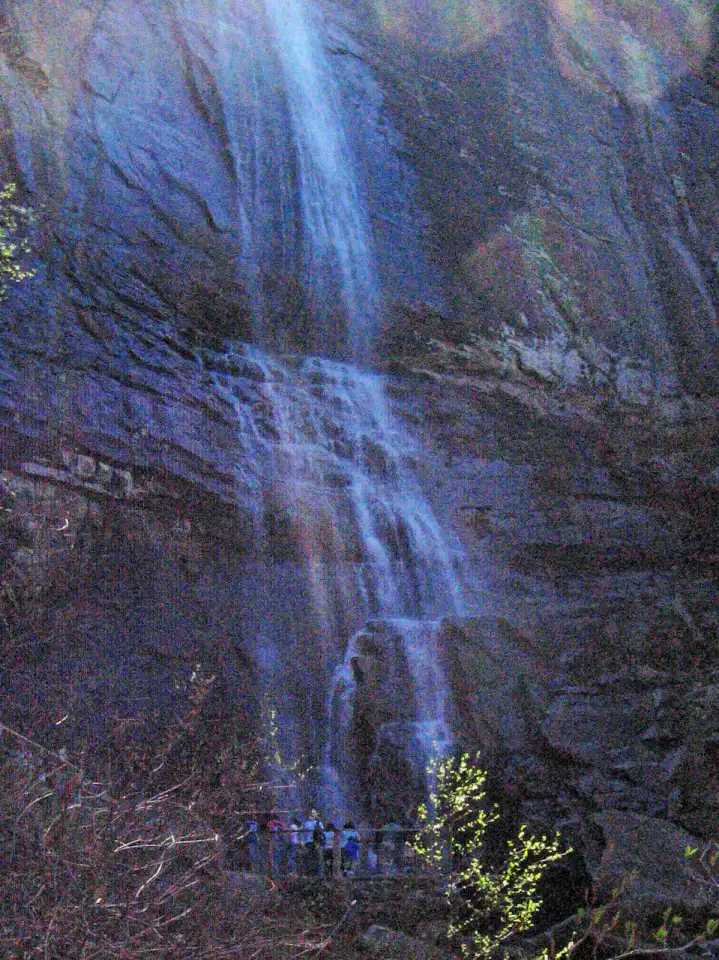 Hickory Nut Falls - Lake Lure et Chimney Rock