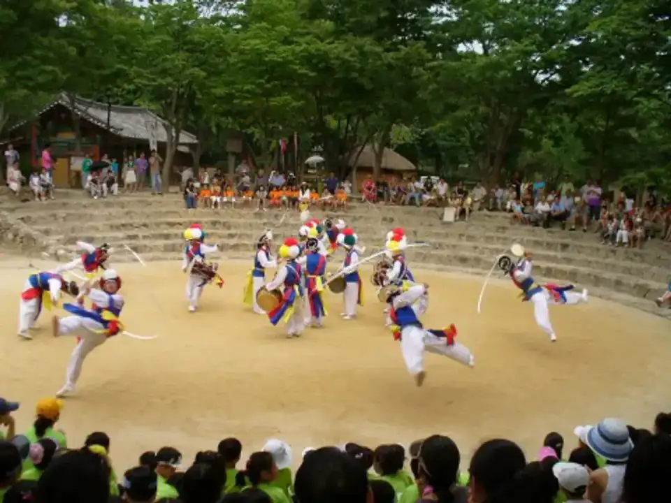 Village folklorique coréen - Suwon