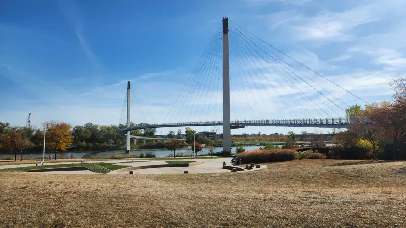 Bob Kerrey Pedestrian Bridge - Omaha