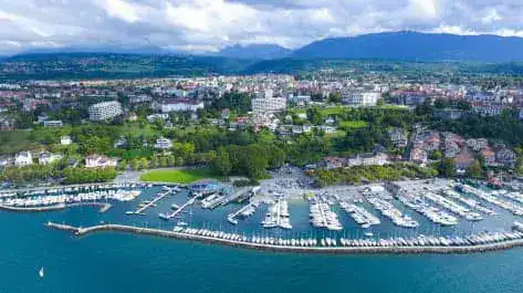 Thonon - Évian, Thonon et lac Léman
