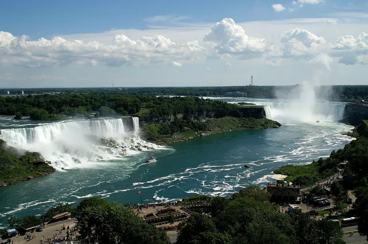 Niagara Falls - Niagara Falls côté New York