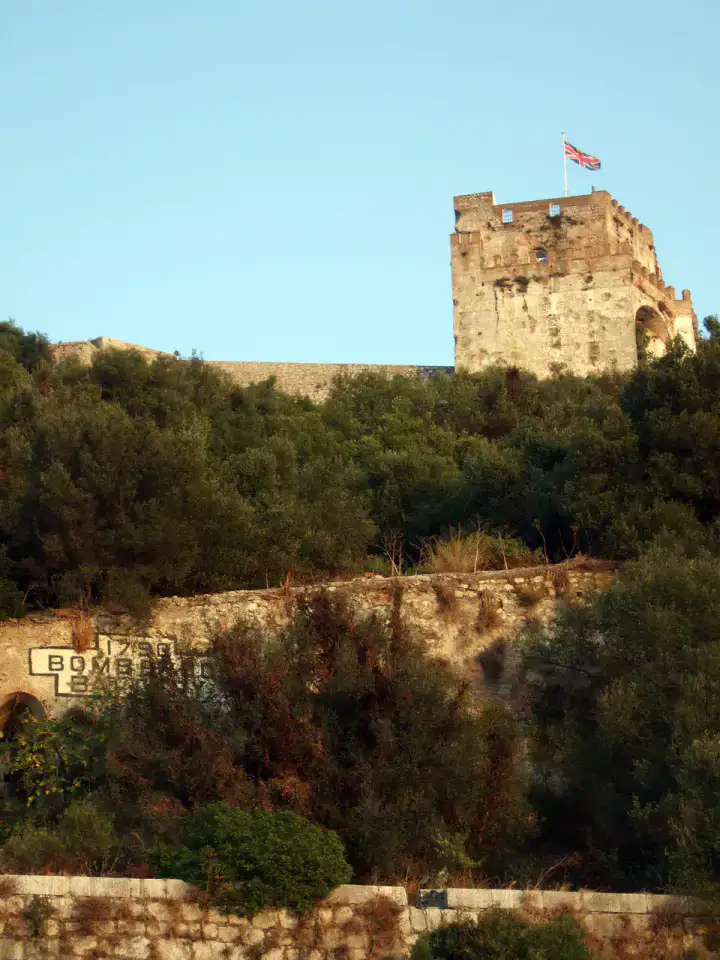 Château maure - Gibraltar et son rocher