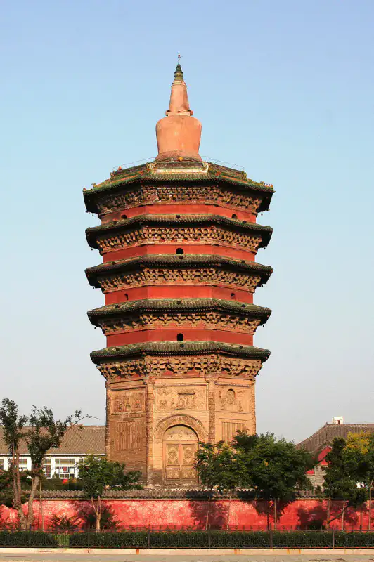 Pagode Wenfeng d'Anyang - Anyang et Yinxu