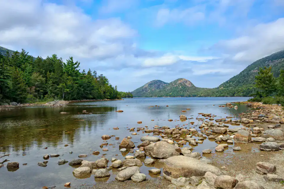 Jordan Pond - Acadia et Bar Harbor