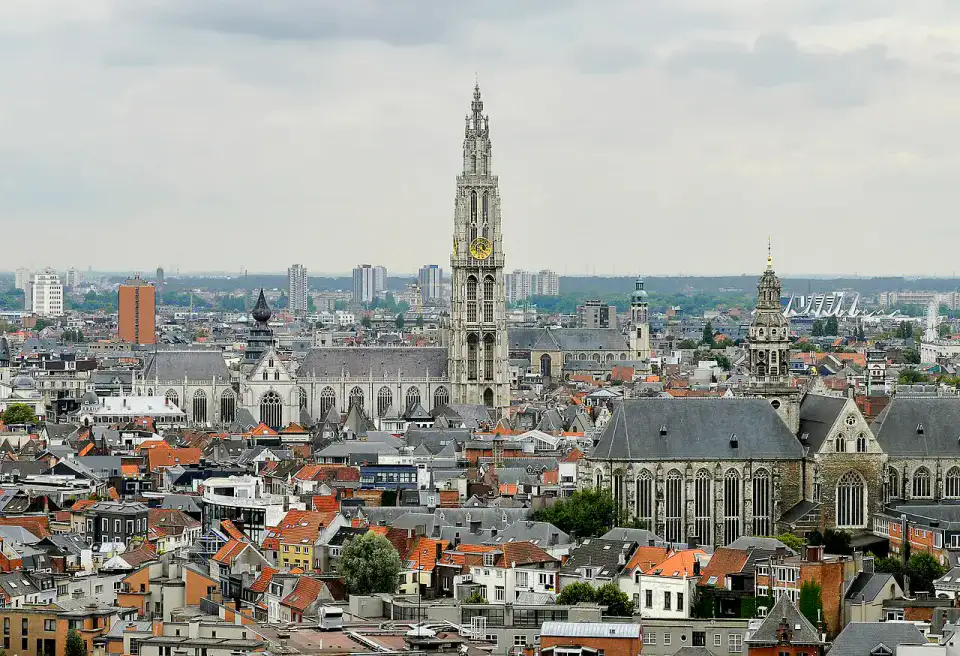 Anvers vue depuis le MAS