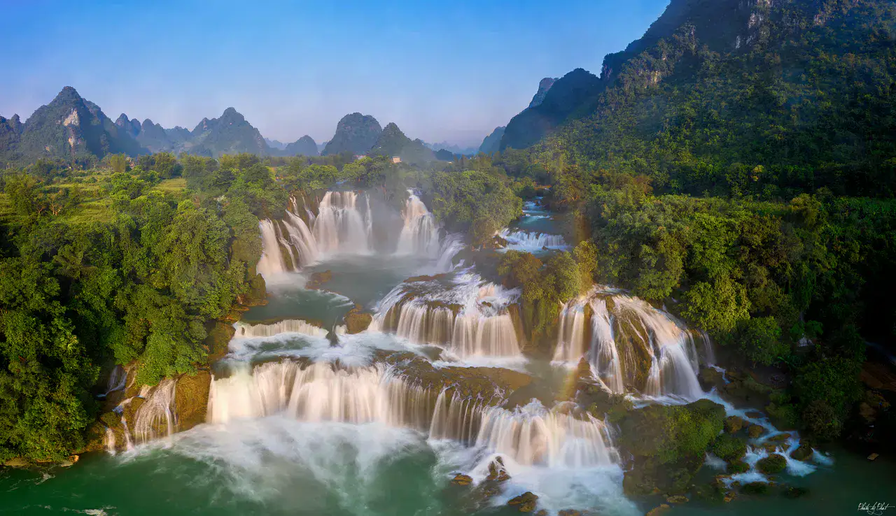 Cascade de Detian - Detian et campagne de Mingshi