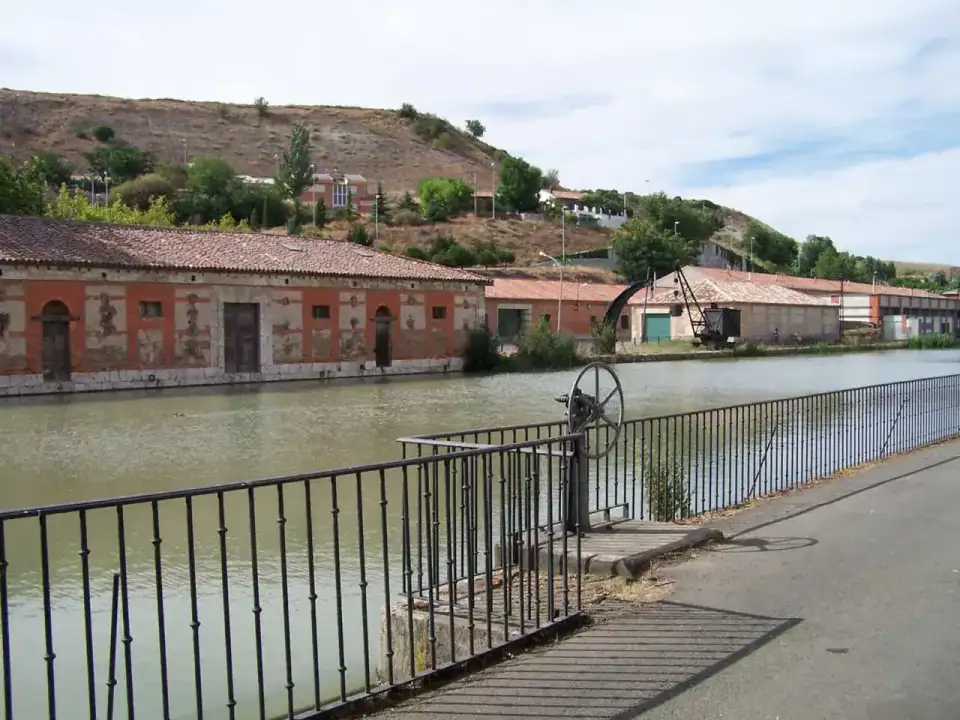 Canal de Castille - Palencia et roman castillan