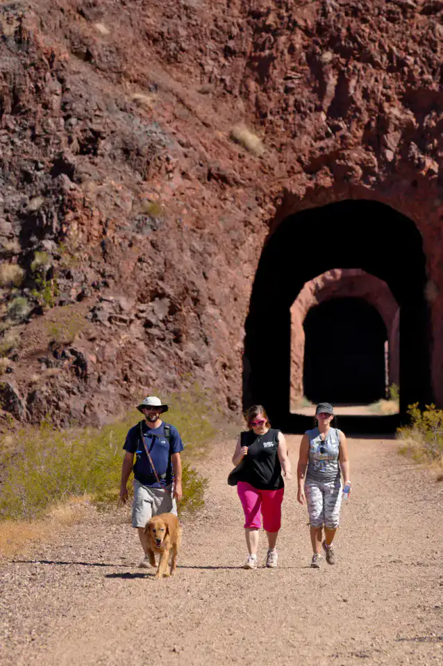 Historic Railroad Trail - Lake Mead et Hoover Dam