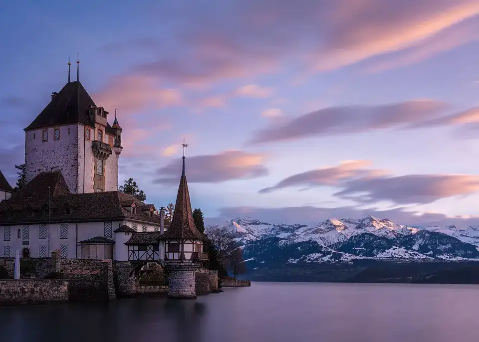 Château d'Oberhofen - Thoune, Spiez et lac de Thoune