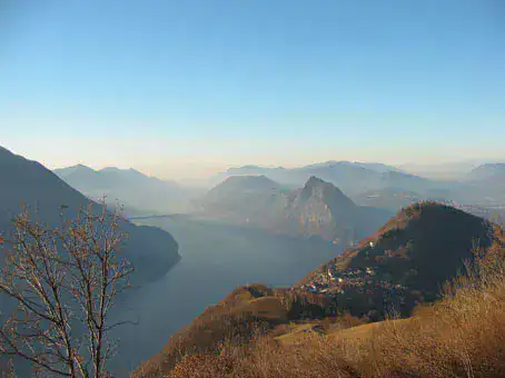 Monte Brè — Lugano et lac de Lugano