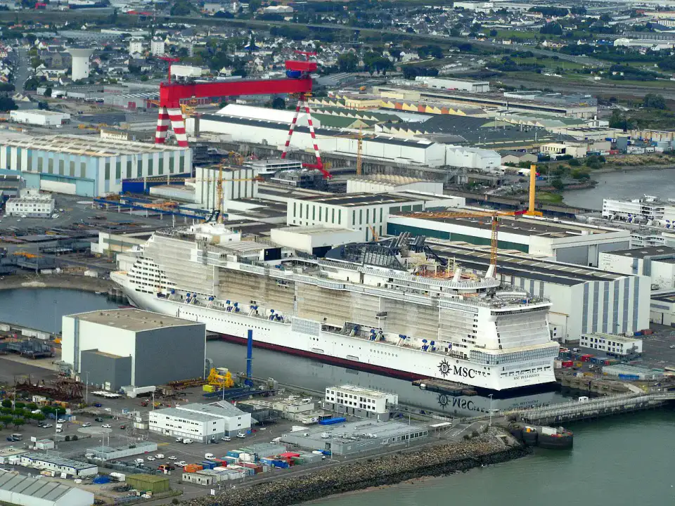 Chantiers de l'Atlantique - Saint-Nazaire et estuaire de la Loire