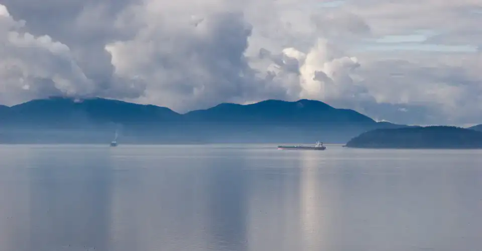 Chuckanut Drive - Bellingham et Mount Baker