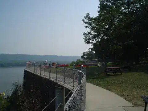 Eagle Point Park - Dubuque et Mississippi