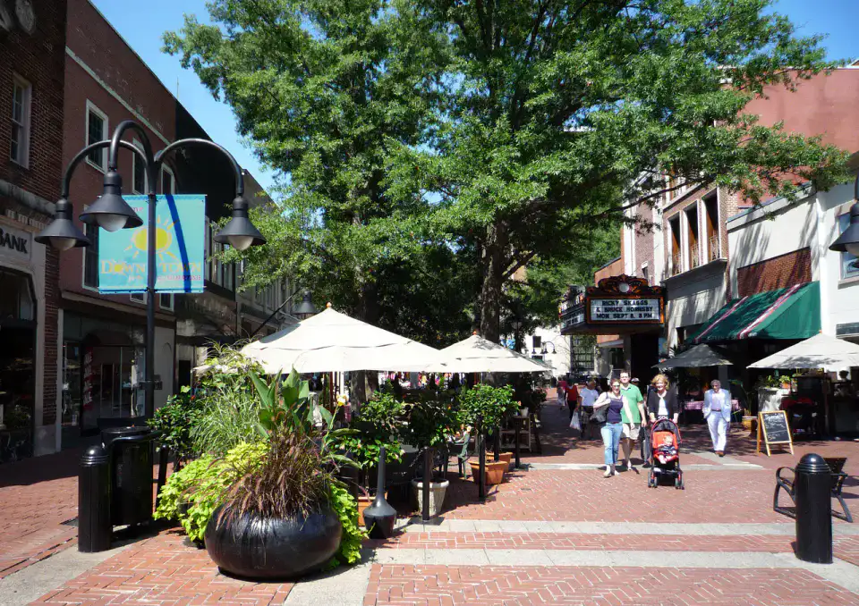 Downtown Mall - Charlottesville et Monticello