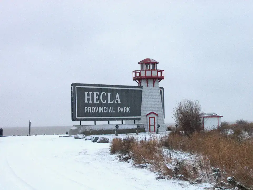 Hecla-Grindstone Provincial Park - Gimli, Hecla et lac Winnipeg