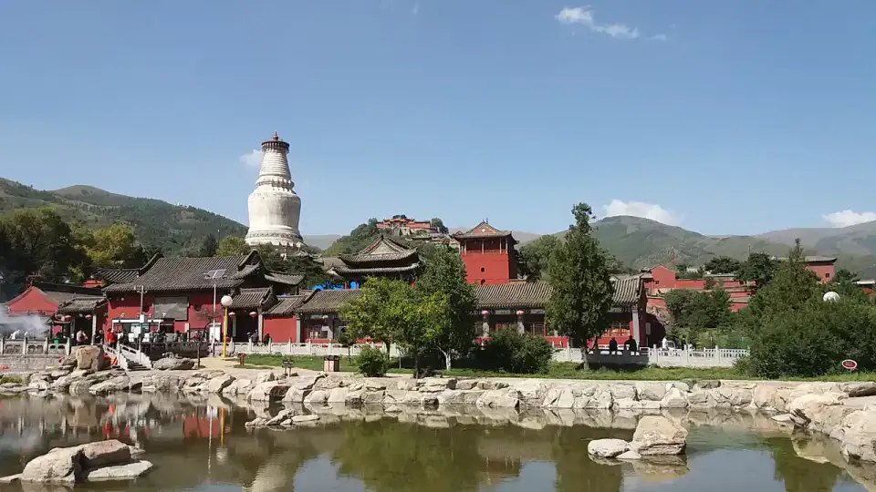 Pagode blanche de Tayuan - Mont Wutai