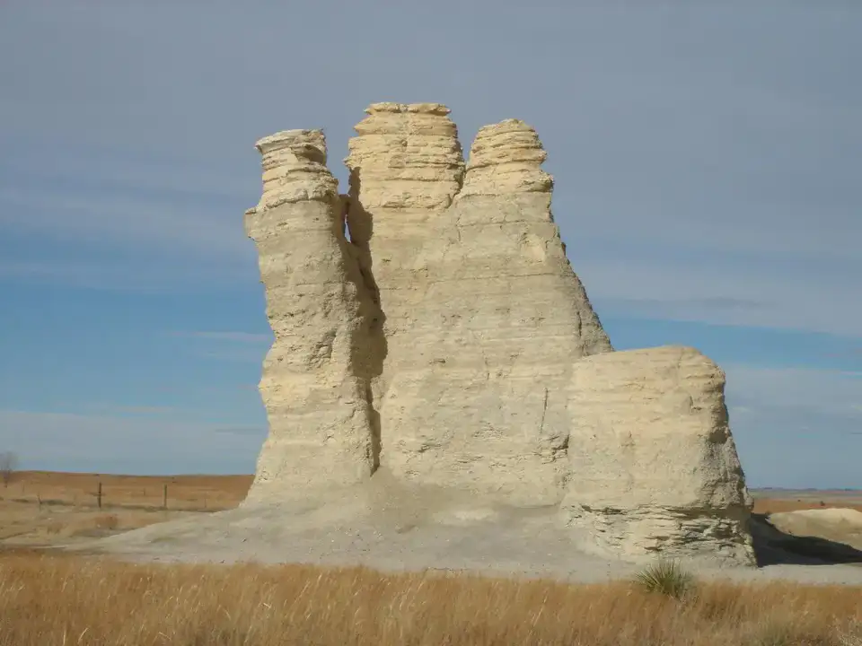 Castle Rock - Monument Rocks et Smoky Hills
