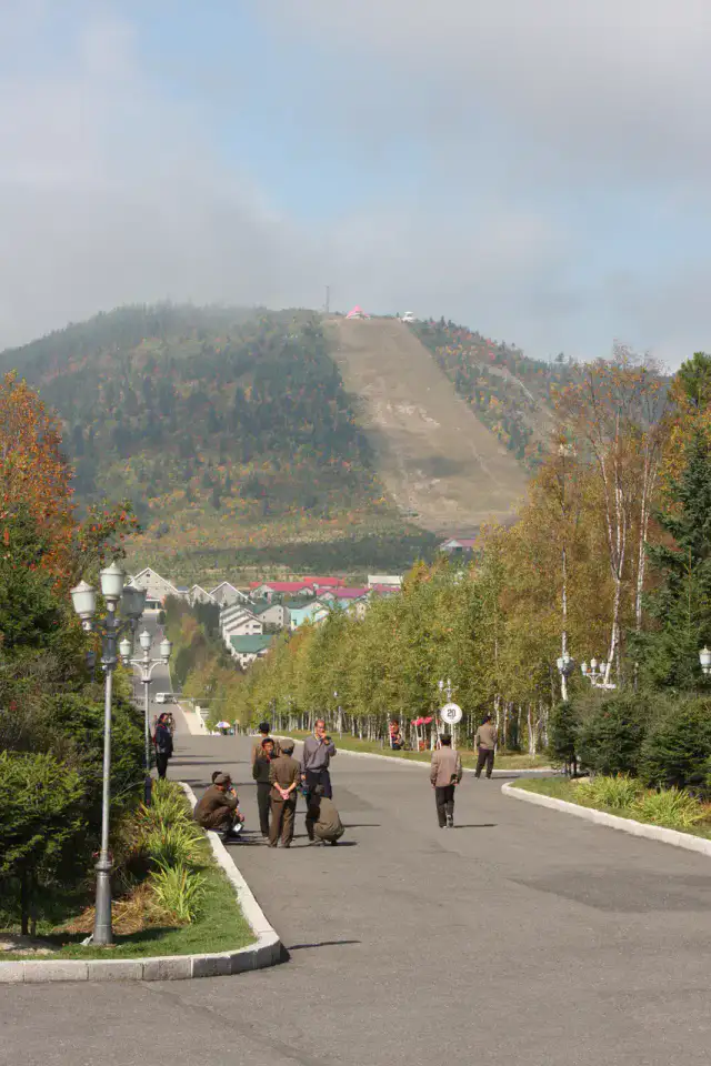 Ville de Samjiyon - Mont Paektu et Samjiyon