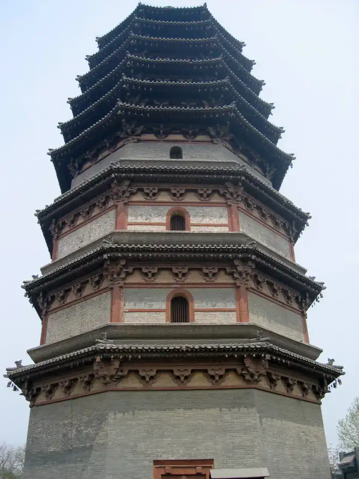 Pagode Lingxiao - Shijiazhuang et Zhengding