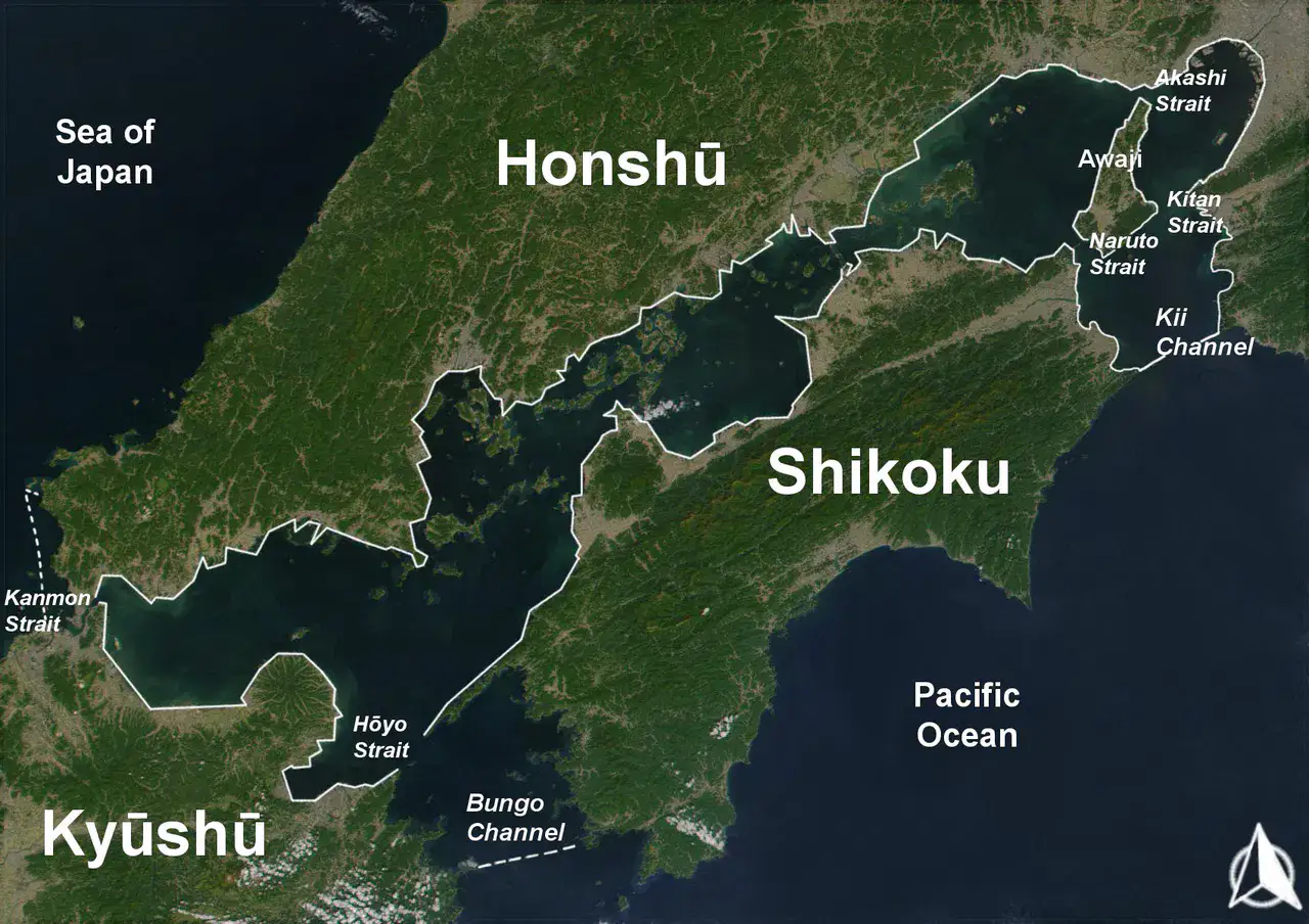Shikoku — Kōchi et rivière Shimanto