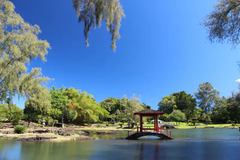 Liliuokalani Gardens - Hilo et côte de Hamakua