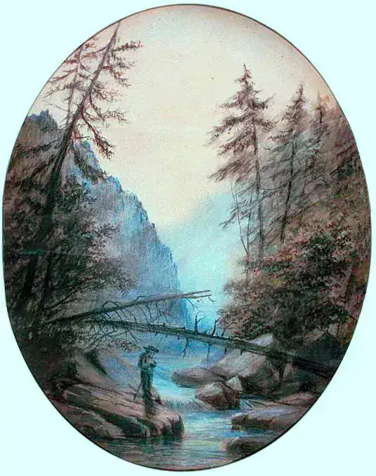 Pont suspendu de Coaticook - Coaticook et gorges de la rivière