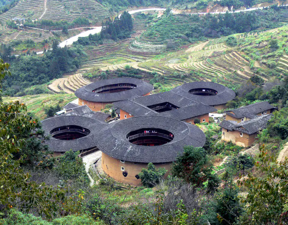 Groupe de Tianluokeng - Tulou du Fujian