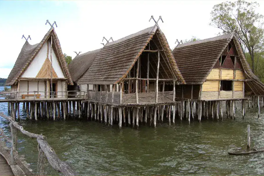 Sites palafittiques préhistoriques autour des Alpes - Lac de Constance allemand