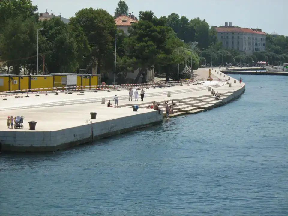 Orgue marin — Zadar et Dalmatie du Nord