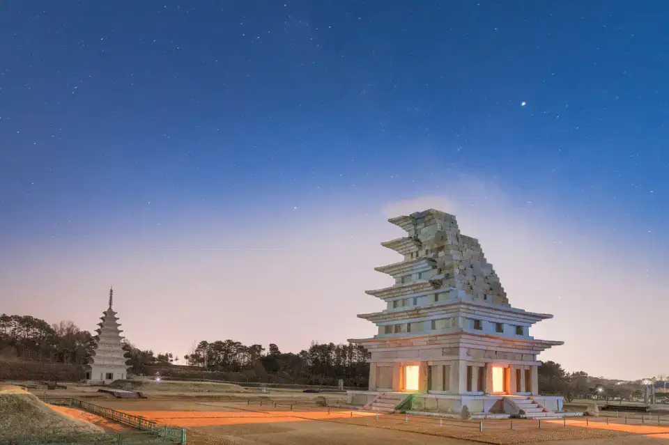 Site du temple Mireuksa - Gunsan et Iksan