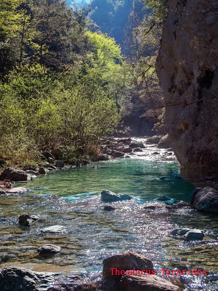 Gorge d’Enipeas au mont Olympe