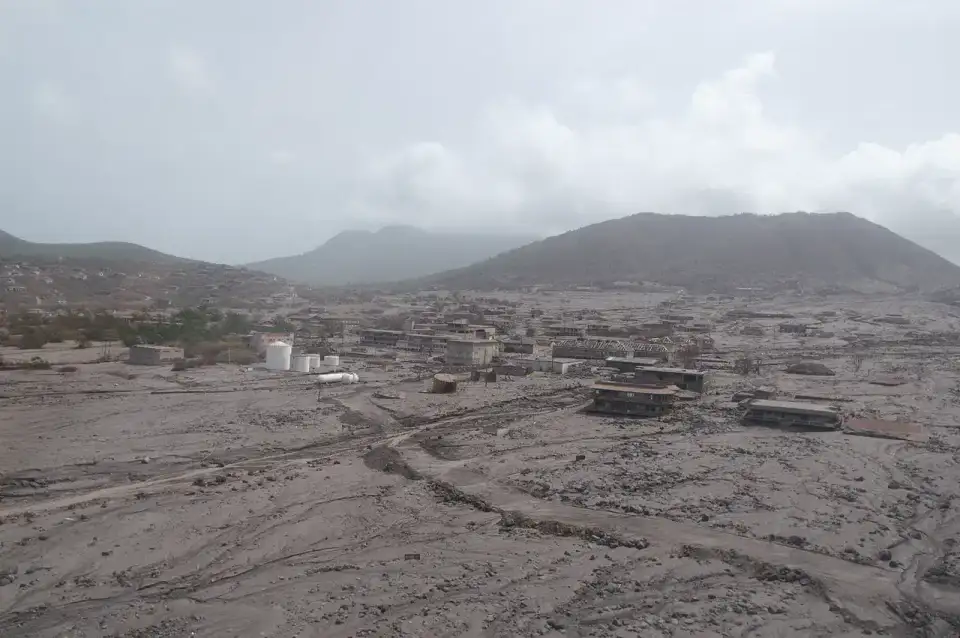 Plymouth - Montserrat et la Soufrière