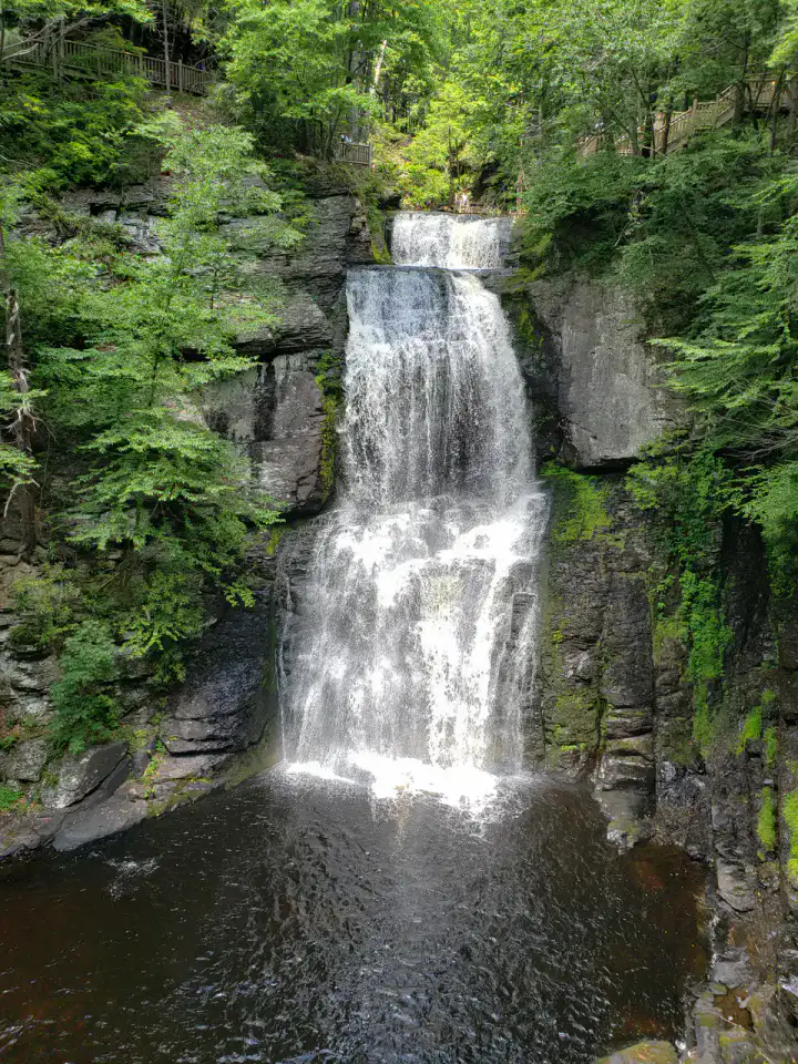 Bushkill Falls - Poconos et Delaware Water Gap