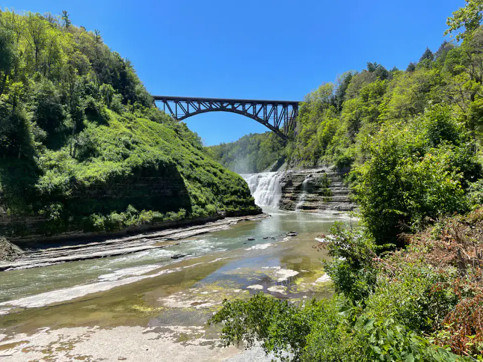 Portage Viaduct - Letchworth et Genesee Valley