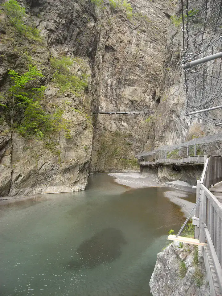 Gorges du Trient - Martigny, Fully et Bas-Valais
