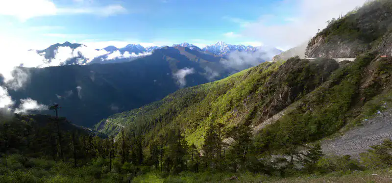 Mont Balang - Wolong et mont Balang