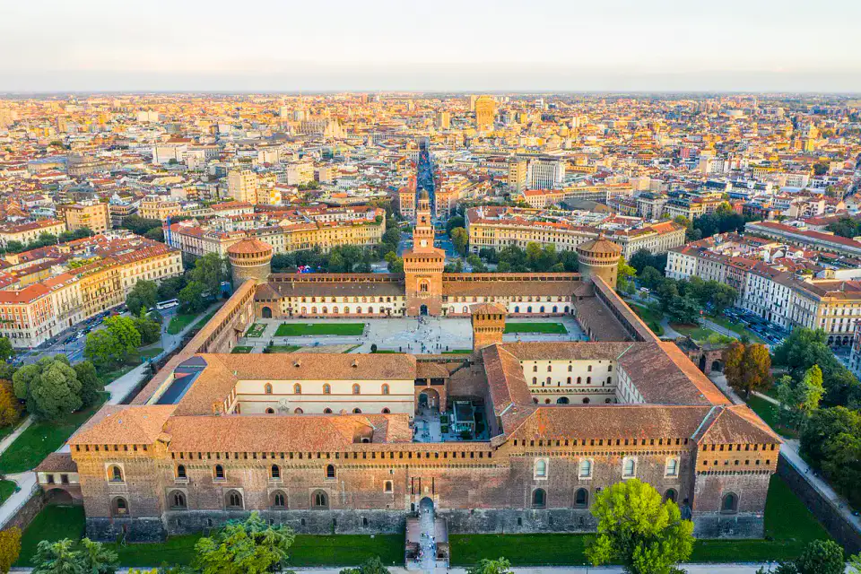 Chateau des Sforza - Milan