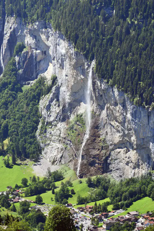 Staubbachfall - Lauterbrunnen, Mürren et Schilthorn