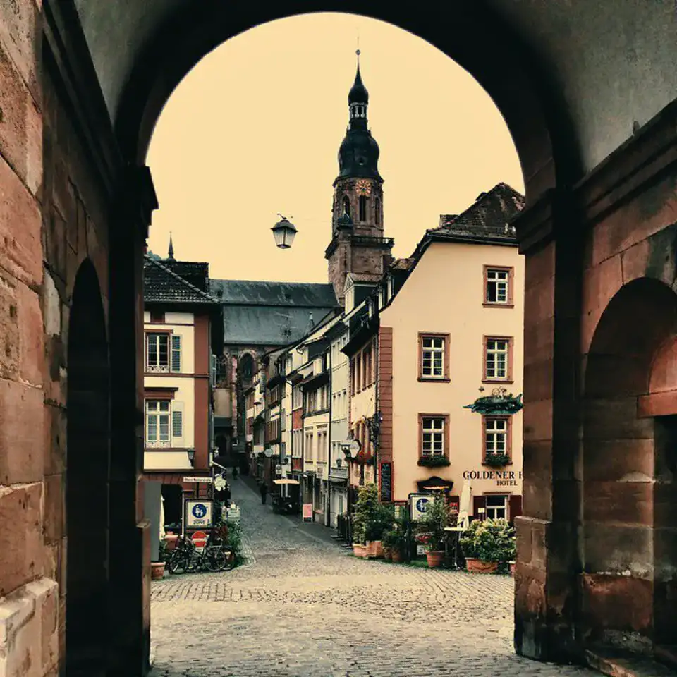 Vieux pont de Heidelberg - Heidelberg