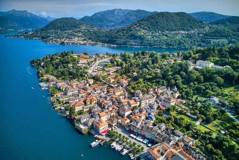 Orta San Giulio - Lac Majeur et lac d'Orta