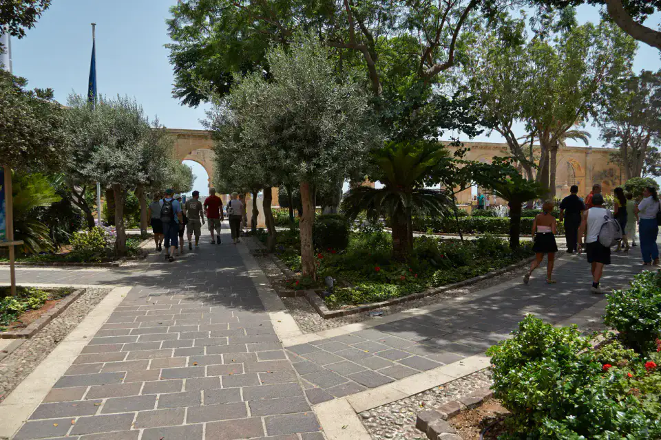 Jardins d'Upper Barrakka - La Valette et les Trois Cités