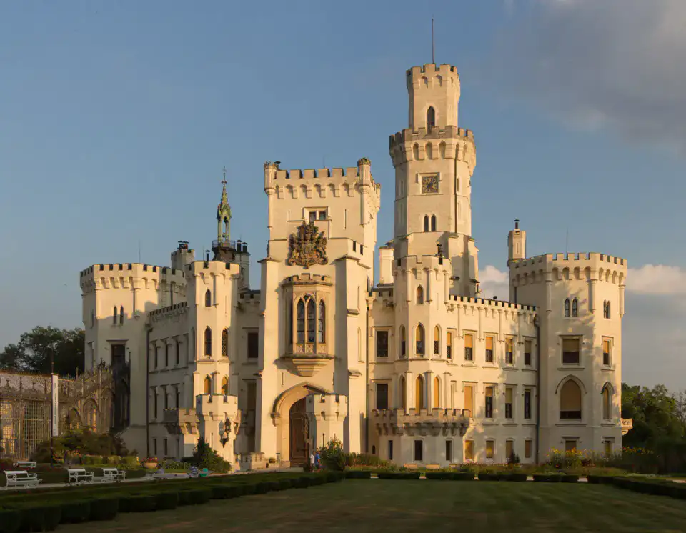 Château de Hluboká — Český Krumlov et Bohême du Sud