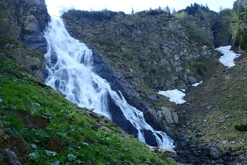 Cascada Bâlea — Transfăgărășan et monts Făgăraș