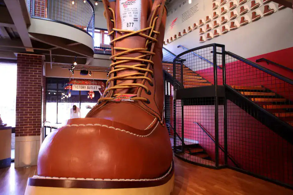 Red Wing Shoe Museum - Red Wing et vallée du Mississippi