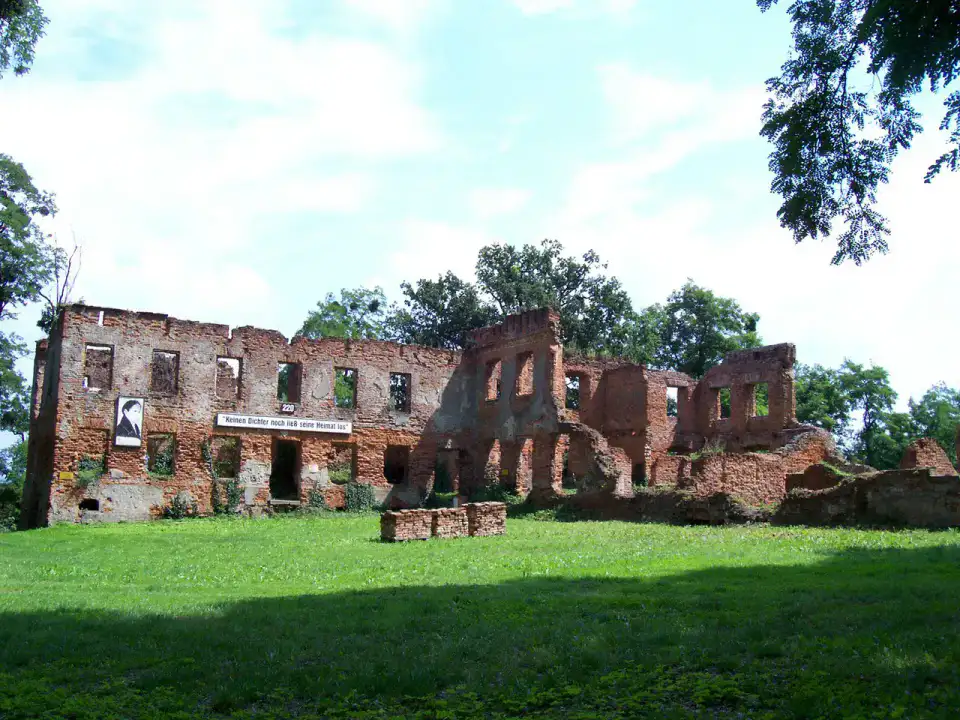 Château de Racibórz — Racibórz et vallée de l'Oder