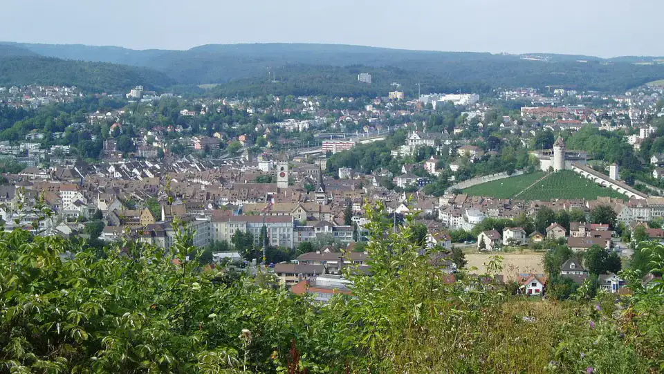 Schaffhouse - Schaffhouse et chutes du Rhin