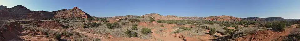 Lighthouse Trail - Palo Duro Canyon et Amarillo