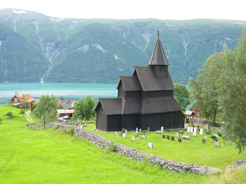 Église en bois d'Urnes - Sognefjord et Flåm