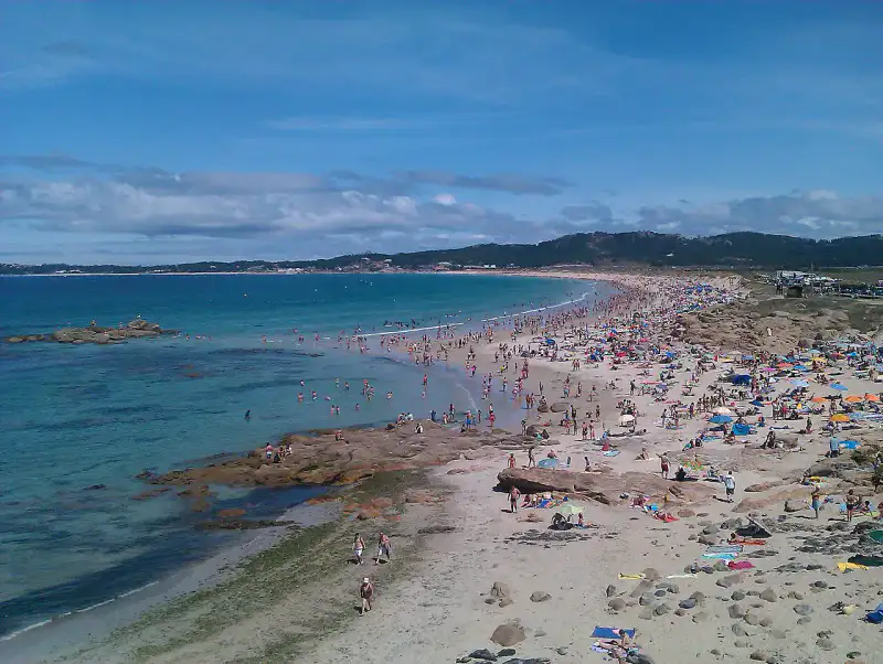 Plage de la Lanzada - O Grove et île d'Arousa